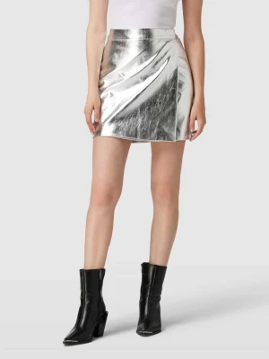 Spódnica mini z efektem metalicznym — NovaLanaLove x P&C*