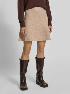 Spódnica mini z elastycznym pasem model ‘Gisa’ NEO NOIR