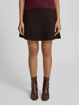 Spódnica mini z elastycznym pasem model ‘Gisa’ NEO NOIR