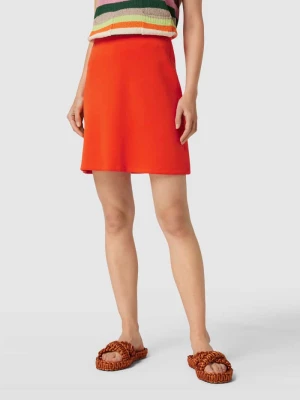 Spódnica mini z elastycznym pasem model ‘Scuba’ s.Oliver RED LABEL