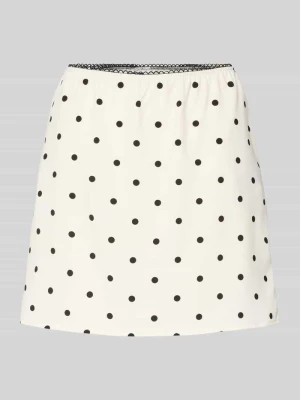 spódnica mini z elastycznym pasem model 'SOPHIE' Noisy May