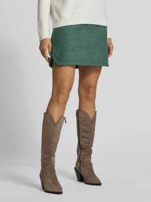 Spódnica mini z elastycznym pasem model ‘WOOLY’ Ichi