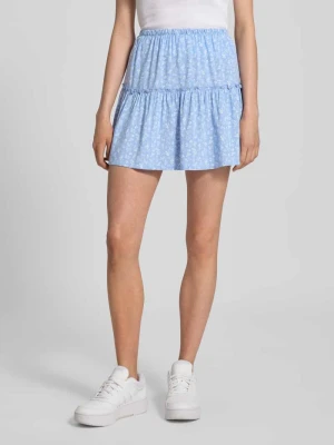 Spódnica mini z elastycznym pasem REVIEW