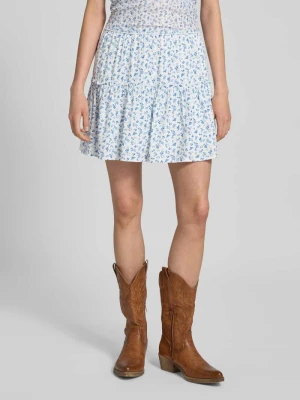 Spódnica mini z elastycznym pasem REVIEW