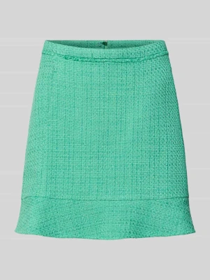 Spódnica mini z imitacji bouclé Marc Cain