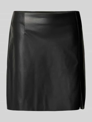 Spódnica mini z imitacji skóry model ‘NELLY’ Vero Moda