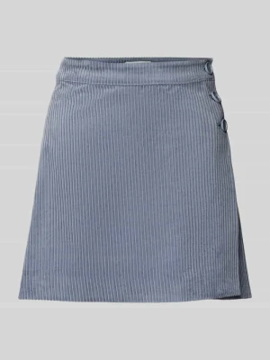 Spódnica mini z imitacji sztruksu model ‘Marlie’ MbyM
