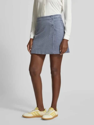 Spódnica mini z imitacji sztruksu model ‘Marlie’ MbyM