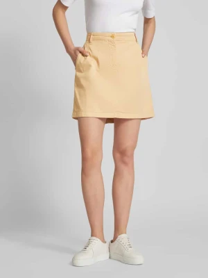 Spódnica mini z kieszeniami z tyłu model ‘COTTON GMD’ Tommy Hilfiger