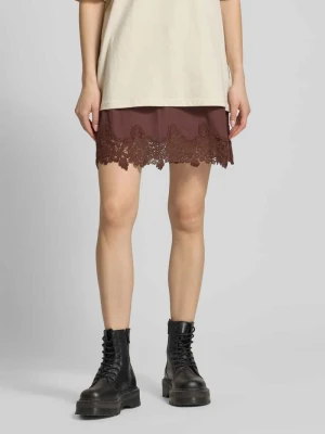 Spódnica mini z koronką model 'LANI' Topshop