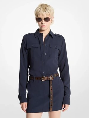 Spódnica mini z krepy MICHAEL Michael Kors