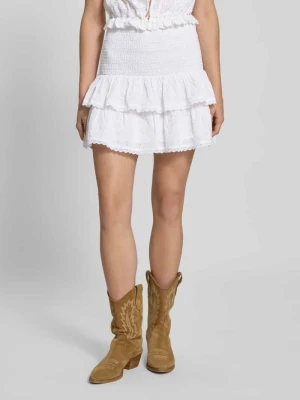 Spódnica mini z marszczonymi detalami i efektem stopniowania Gina Tricot