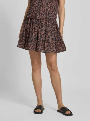 Spódnica mini z marszczonymi detalami model ‘Vantia’ Boss Orange