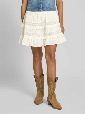 Spódnica mini z marszczonymi detalami model ‘Viljana’ MbyM