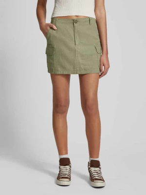 Spódnica mini z mieszanki lnu i wiskozy model ‘MALFY’ Only