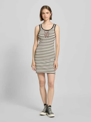 Spódnica mini z nadrukiem z logo Calvin Klein Jeans