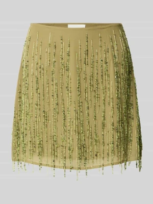 spódnica mini z pereły model 'RHEA' Topshop