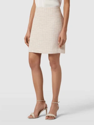 Spódnica mini z piki model ‘Vaseto’ Boss