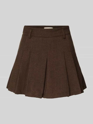 Spódnica mini z plisami model ‘Another Wool Skirt’ ANOTHER COTTON LAB