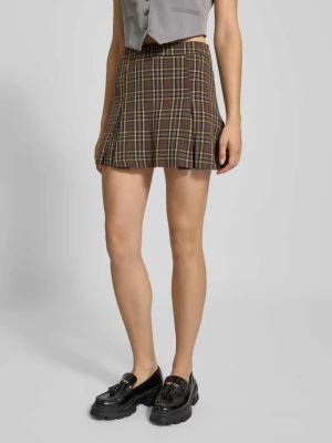 Spódnica mini z plisami REVIEW