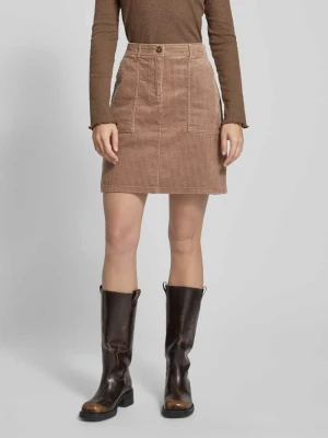 Spódnica mini z wpuszczanymi kieszeniami model ‘Reah’ Opus