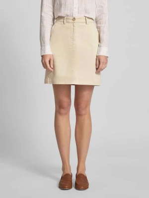 Spódnica mini z wpuszczanymi kieszeniami w stylu francuskim Gant