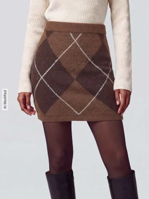 spódnica mini z wzór w romby Vero Moda