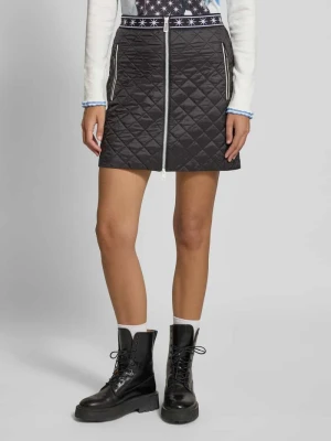 Spódnica mini z zamkiem błyskawiczny Marc Cain