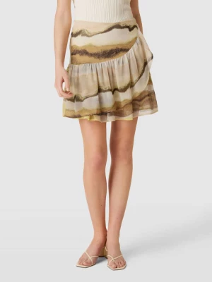 Spódnica mini ze wzorem na całej powierzchni model ‘Luciana’ Soaked in Luxury