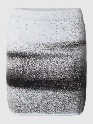 Spódnica mini ze wzorem na całej powierzchni model ‘SPRAY’ Calvin Klein Jeans