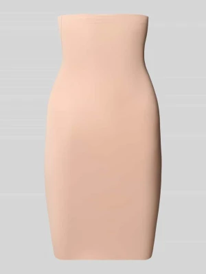 Spódnica modelująca z wysokim stanem o bezszwowym kroju Magic Bodyfashion Beżowy