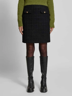 Spódnica o długości do kolan z imitacji bouclé Christian Berg Woman