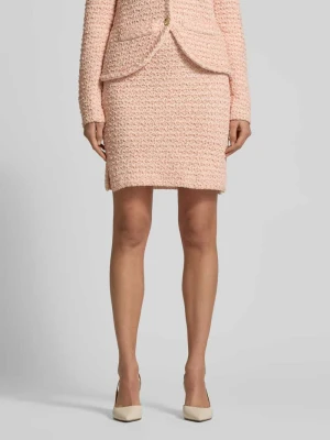 Spódnica o długości do kolan z mieszanki bawełny Marc Cain