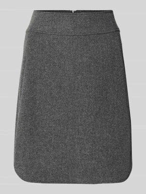 Spódnica o długości do kolan z szerokim pasem Christian Berg Woman