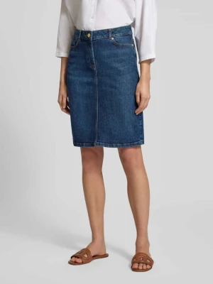 Spódnica o kroju regular fit w wyglądzie denim Christian Berg Woman