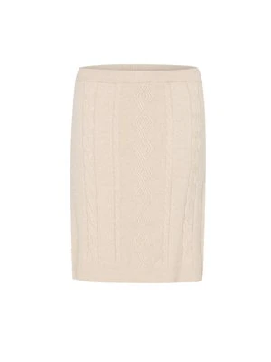 Spódnica ołówkowa Cream