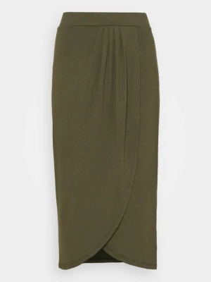 Spódnica ołówkowa Esprit khaki