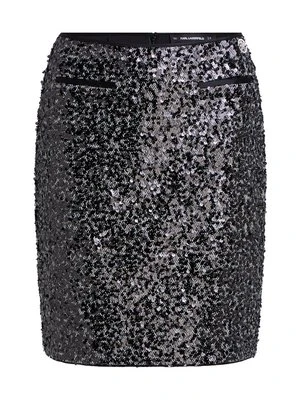 Spódnica ołówkowa Karl Lagerfeld