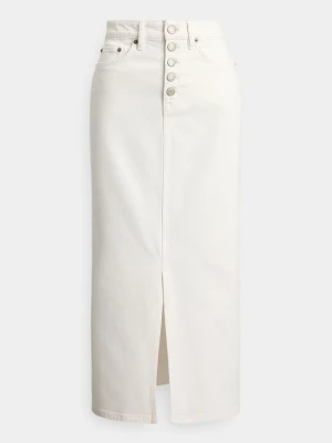 Spódnica ołówkowa Lauren Ralph Lauren kolorowy denim