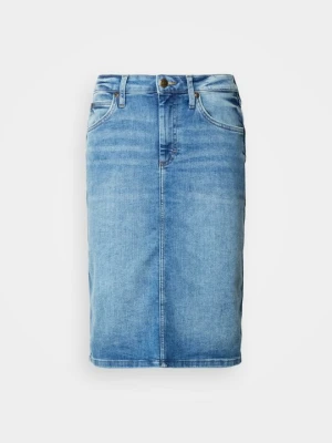 Spódnica ołówkowa Lee niebieski denim