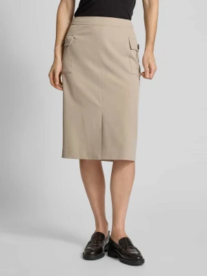 Spódnica ołówkowa o długości do kolan z kieszeniami cargo Christian Berg Woman Selection