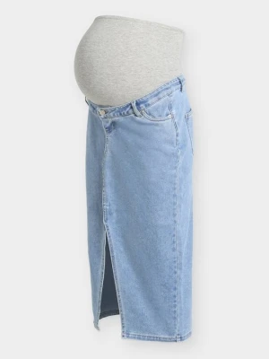 Spódnica ołówkowa Only jasnoniebieski denim