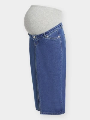 Spódnica ołówkowa Only niebieski denim