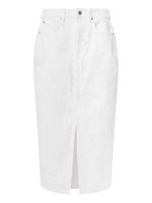 Spódnica ołówkowa Pepe Jeans niebieski denim