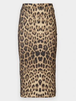 Spódnica ołówkowa Roberto Cavalli brązowy