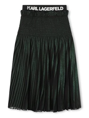 Spódnica plisowana KARL LAGERFELD KIDS
