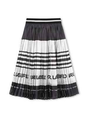 Spódnica plisowana KARL LAGERFELD KIDS