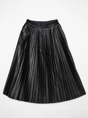 Spódnica plisowana MM6 Maison Margiela czarny