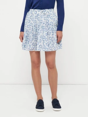 Spódnica plisowana Polo Ralph Lauren niebieski