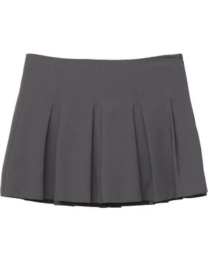 Spódnica plisowana PULL&BEAR ciemnoszary